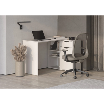 Стол письменный, арт.6-011110, рамух белый (ГК) в Нижнем Тагиле - nizhnij-tagil.mebel-e96.ru