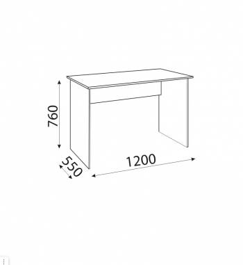 Стол с ящиками Осло М16+М17 (Риннер) в Нижнем Тагиле - nizhnij-tagil.mebel-e96.ru