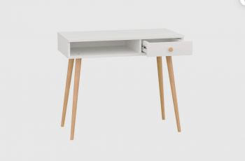 Стол письменный, арт.6-01101, белый (ГК) в Нижнем Тагиле - nizhnij-tagil.mebel-e96.ru