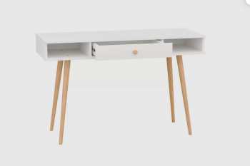 Стол письменный, арт.6-01102, белый (ГК) в Нижнем Тагиле - nizhnij-tagil.mebel-e96.ru