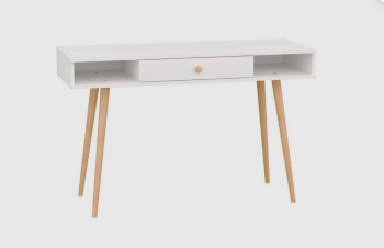 Стол письменный, арт.6-01102, белый (ГК) в Нижнем Тагиле - nizhnij-tagil.mebel-e96.ru