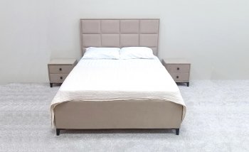 Кровать с подъемным механизмом Мега беж (Лин) в Нижнем Тагиле - nizhnij-tagil.mebel-e96.ru