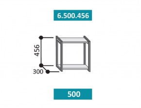 6.500.456 Кира Полка 500мм в Нижнем Тагиле - nizhnij-tagil.mebel-e96.ru | фото