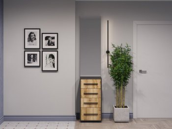 Тумба с зеркалом Аэлита сек.2 (Росток) в Нижнем Тагиле - nizhnij-tagil.mebel-e96.ru