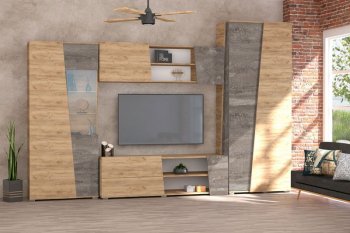 Стенка Аллегро-10 комп.1 (Диал) в Нижнем Тагиле - nizhnij-tagil.mebel-e96.ru