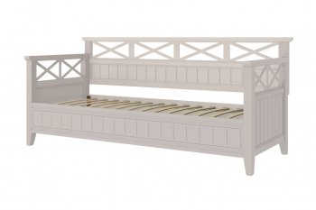 Кровать из массива Амелия льняной (БМ) в Нижнем Тагиле - nizhnij-tagil.mebel-e96.ru