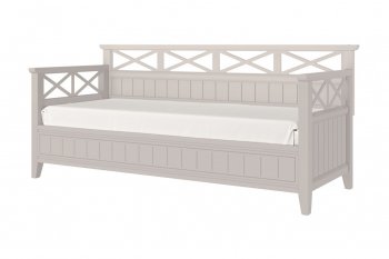 Кровать из массива Амелия льняной (БМ) в Нижнем Тагиле - nizhnij-tagil.mebel-e96.ru