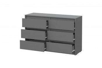 Комод Айден КМ06-1200 серый графит (ИЦ) в Нижнем Тагиле - nizhnij-tagil.mebel-e96.ru
