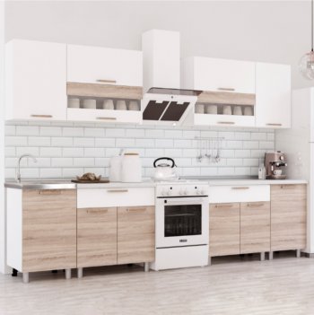 Кухонный гарнитур Айсбери 2400 мм (БТС) в Нижнем Тагиле - nizhnij-tagil.mebel-e96.ru