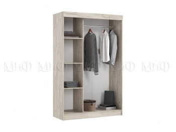 Шкаф-купе Бася 1300 мм крафт/кашемир (Миф) в Нижнем Тагиле - nizhnij-tagil.mebel-e96.ru