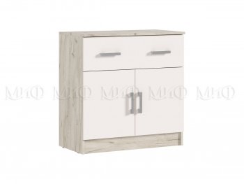 Комод 1 ящик 2 двери Бася крафт/кашемир (Миф) в Нижнем Тагиле - nizhnij-tagil.mebel-e96.ru