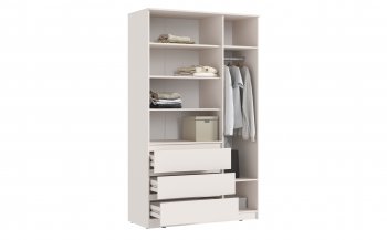 Шкаф 1200 мм Челси с антресолью Кашемир (Миф) в Нижнем Тагиле - nizhnij-tagil.mebel-e96.ru