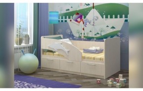 Детская кровать Дельфин-5 80х160 (Р) в Нижнем Тагиле - nizhnij-tagil.mebel-e96.ru
