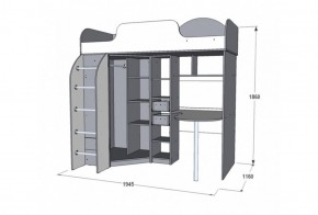 Набор детской мебели Омега-18 (модульная) в Нижнем Тагиле - nizhnij-tagil.mebel-e96.ru