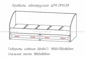 Набор детской мебели Принцесса (модульный) (АстридМ) в Нижнем Тагиле - nizhnij-tagil.mebel-e96.ru