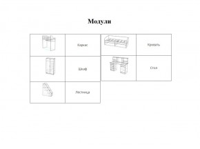 Набор детской мебели Юта (Ярофф) в Нижнем Тагиле - nizhnij-tagil.mebel-e96.ru