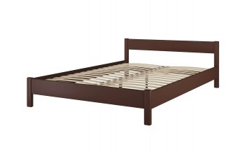 Кровать из массива Эби Орех (БМ) в Нижнем Тагиле - nizhnij-tagil.mebel-e96.ru