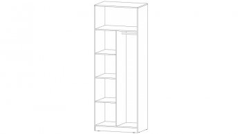 Шкаф 800 мм Элегант Белый (Лин) в Нижнем Тагиле - nizhnij-tagil.mebel-e96.ru