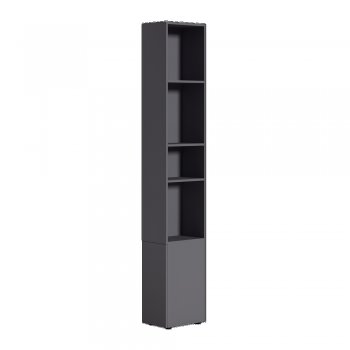 Шкаф торцевой Эйр 16.323 графит (Моби) в Нижнем Тагиле - nizhnij-tagil.mebel-e96.ru