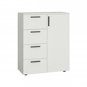 Комод Эйр 16.241 белый (Моби) в Нижнем Тагиле - nizhnij-tagil.mebel-e96.ru