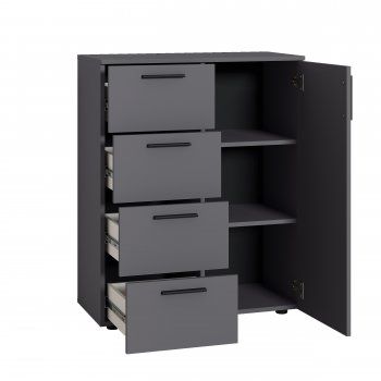 Комод Эйр 16.241 графит (Моби) в Нижнем Тагиле - nizhnij-tagil.mebel-e96.ru