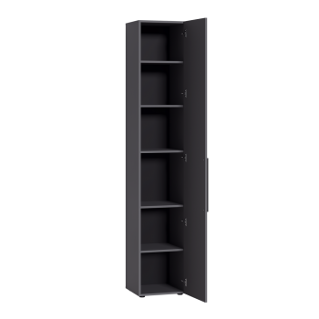 Шкаф модульный Эйр, графит (Моби) в Нижнем Тагиле - nizhnij-tagil.mebel-e96.ru