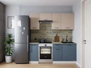 Кухонный гарнитур Фьюжн 2000 мм в Нижнем Тагиле - nizhnij-tagil.mebel-e96.ru