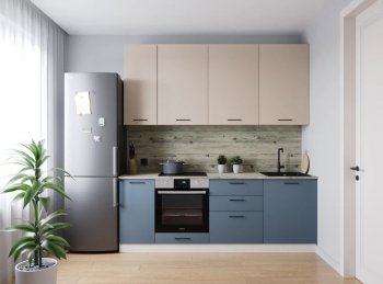 Кухонный гарнитур Фьюжн 2200 мм (Санвут) в Нижнем Тагиле - nizhnij-tagil.mebel-e96.ru