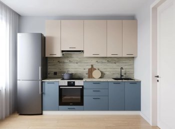 Кухонный гарнитур Фьюжн 2400 мм Sanvut в Нижнем Тагиле - nizhnij-tagil.mebel-e96.ru