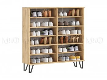Обувница Флэш крафт/графит (Миф) в Нижнем Тагиле - nizhnij-tagil.mebel-e96.ru