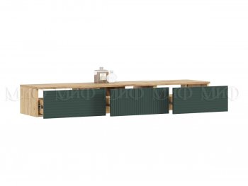 Стенка Флэш комп.2 крафт/грин (Миф) в Нижнем Тагиле - nizhnij-tagil.mebel-e96.ru