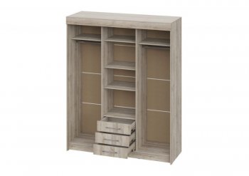 Шкаф-купе 1700 мм Фортуна (Дуб крафт серый) (ИЦ) в Нижнем Тагиле - nizhnij-tagil.mebel-e96.ru