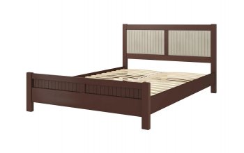 Кровать из массива Фрида Орех (БМ) в Нижнем Тагиле - nizhnij-tagil.mebel-e96.ru