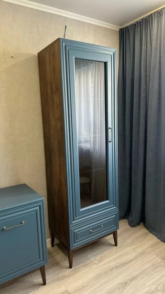 Витрина Гориция ШР-1 Сапфировый (БМ) в Нижнем Тагиле - nizhnij-tagil.mebel-e96.ru