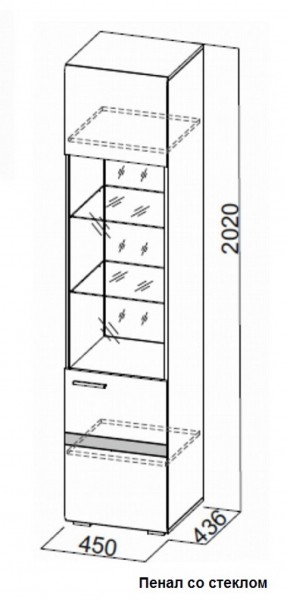 Гостиная Соло (Вариант-2) в Нижнем Тагиле - nizhnij-tagil.mebel-e96.ru