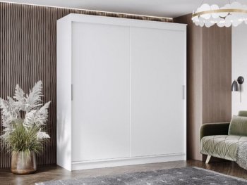 Шкаф-купе 2000 мм Гранд-1 ЛДСП, белый гладкий (Эра) в Нижнем Тагиле - nizhnij-tagil.mebel-e96.ru