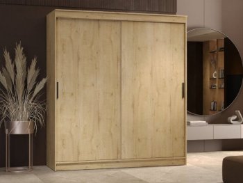 Шкаф-купе 2000 мм Гранд-1 ЛДСП, дуб вотан (Эра) в Нижнем Тагиле - nizhnij-tagil.mebel-e96.ru