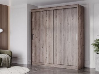 Шкаф-купе 2000 мм Гранд-1 ЛДСП, дуб горный (Эра) в Нижнем Тагиле - nizhnij-tagil.mebel-e96.ru