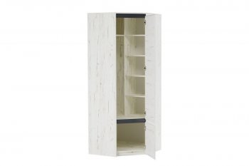 Шкаф 2С угловой Гретта крафт белый (Памир) в Нижнем Тагиле - nizhnij-tagil.mebel-e96.ru