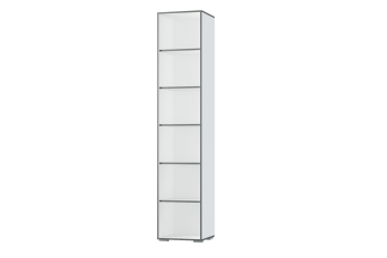 Шкаф 1 дв. Грей (УНИ) (МЛК) в Нижнем Тагиле - nizhnij-tagil.mebel-e96.ru