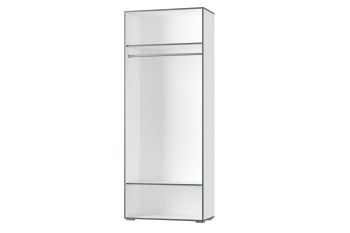 Шкаф 2 дв. Грей (УНИ) (МЛК) в Нижнем Тагиле - nizhnij-tagil.mebel-e96.ru