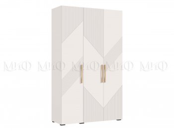 Шкаф 1350 мм Ирис с антресолью, кашемир (Миф) в Нижнем Тагиле - nizhnij-tagil.mebel-e96.ru