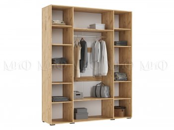 Шкаф 1800 мм Ирис с антресолью крафт/грин (Миф) в Нижнем Тагиле - nizhnij-tagil.mebel-e96.ru