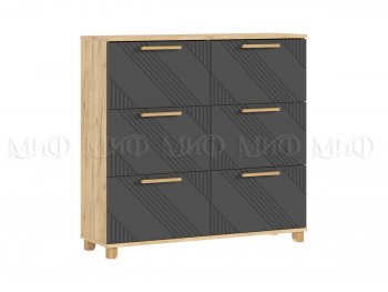 Обувница Ирис крафт/графит (Миф) в Нижнем Тагиле - nizhnij-tagil.mebel-e96.ru
