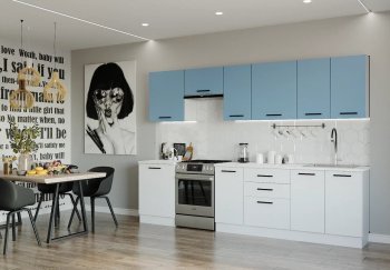 Кухонный гарнитур Капри 3000 мм ЛДСП/МДФ (Санвут) в Нижнем Тагиле - nizhnij-tagil.mebel-e96.ru