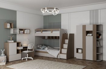 Набор детской мебели Каспер, модульный (СБК) в Нижнем Тагиле - nizhnij-tagil.mebel-e96.ru
