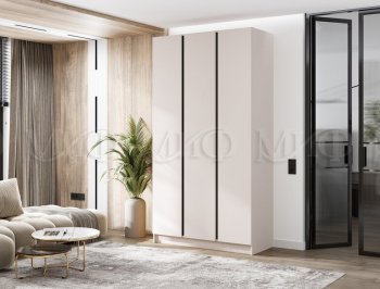Шкаф 1200 мм 3-х ств. Келвин кашемир (Миф) в Нижнем Тагиле - nizhnij-tagil.mebel-e96.ru