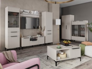 Стенка Кимберли кашемир, модульная (Handis) в Нижнем Тагиле - nizhnij-tagil.mebel-e96.ru