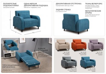 Кресло-кровать Киото (НиК) в Нижнем Тагиле - nizhnij-tagil.mebel-e96.ru