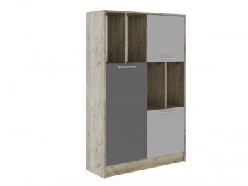Пенал малый Колибри Лофт серый (Текс) в Нижнем Тагиле - nizhnij-tagil.mebel-e96.ru